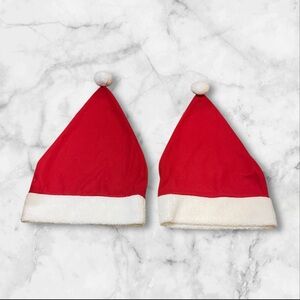 2- XL Santa hats! Measurements 28 inches long !